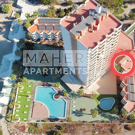 Cozy 1St Sea Line Apartment In The Quiet Area Los Cristianos  Exterior photo