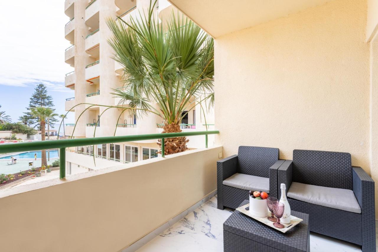 Cozy 1St Sea Line Apartment In The Quiet Area Los Cristianos  Exterior photo